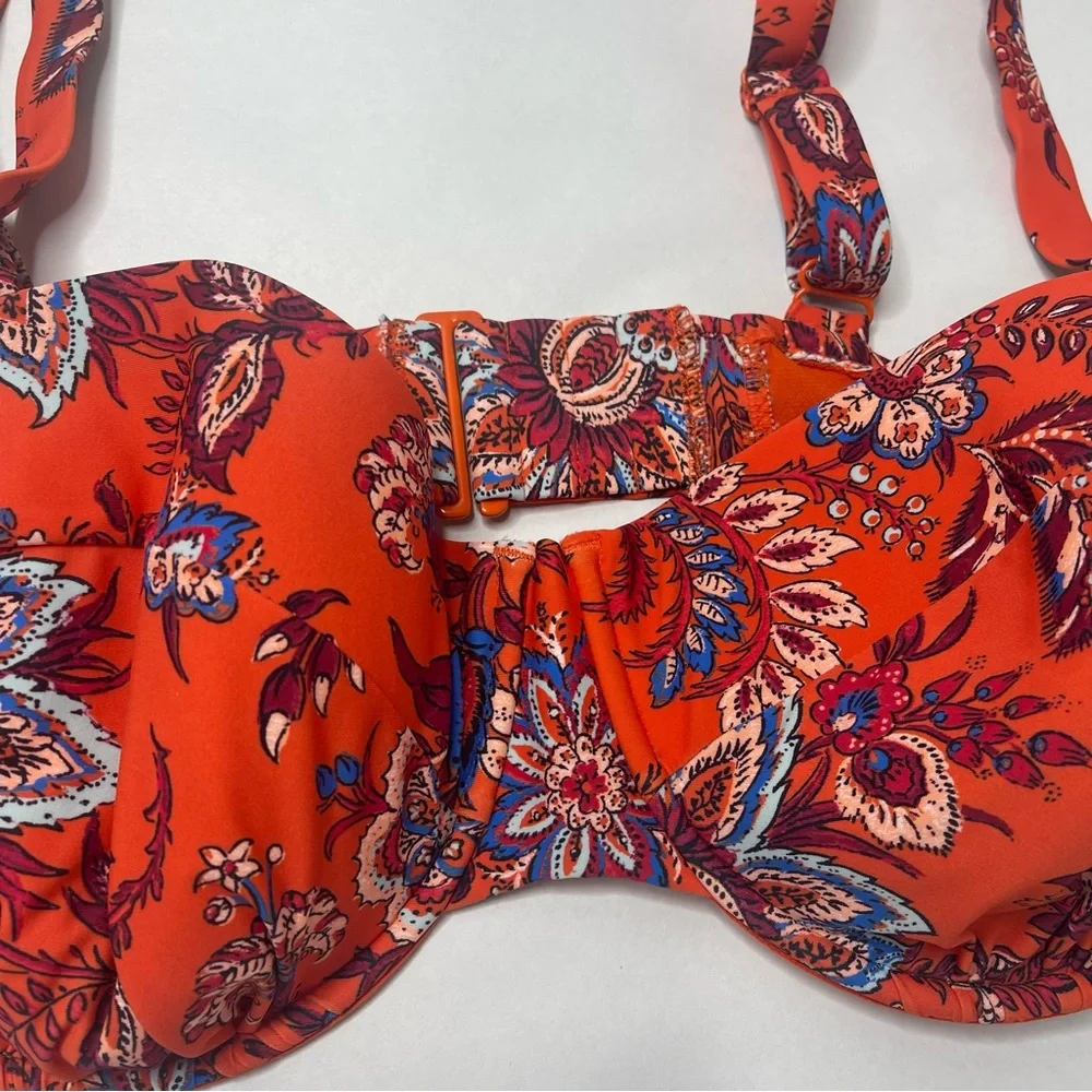 New Rhode 2 piece swimsuit bikini size 22 top‎ and 4x bottoms